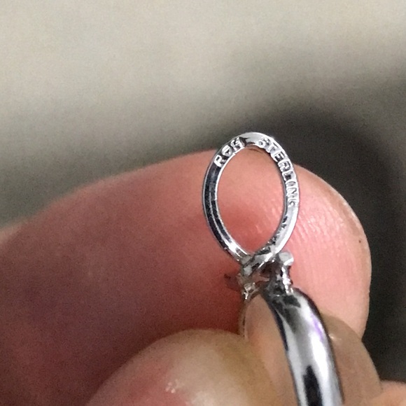 Cat’s Eye Sterling Silver Pendent - Picture 4 of 4